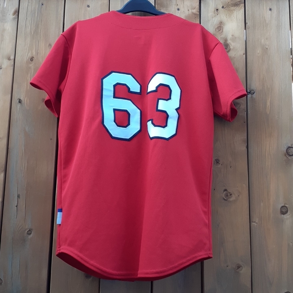 AUTHENTIC MAJESTIC CARDINALS EMBROIDERY STITCHED JERSEY - Picture 2 of 3